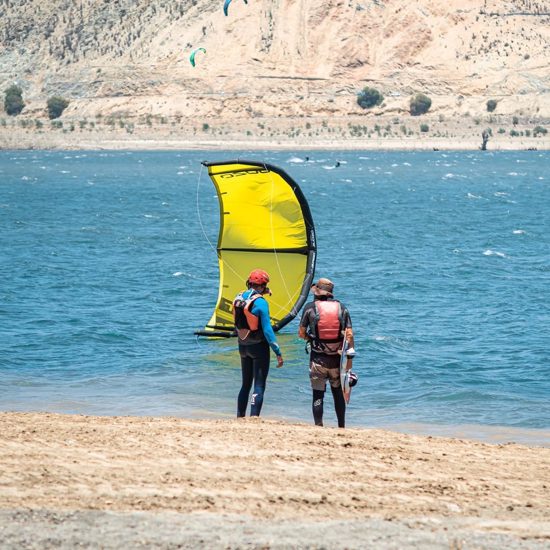 Maximiliano Jenschke clases de kitesurf
